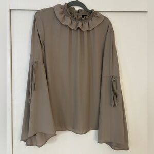 Banana Republic Gray Blouse